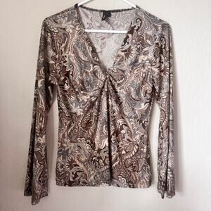 Olivia paige Y2K paisley print